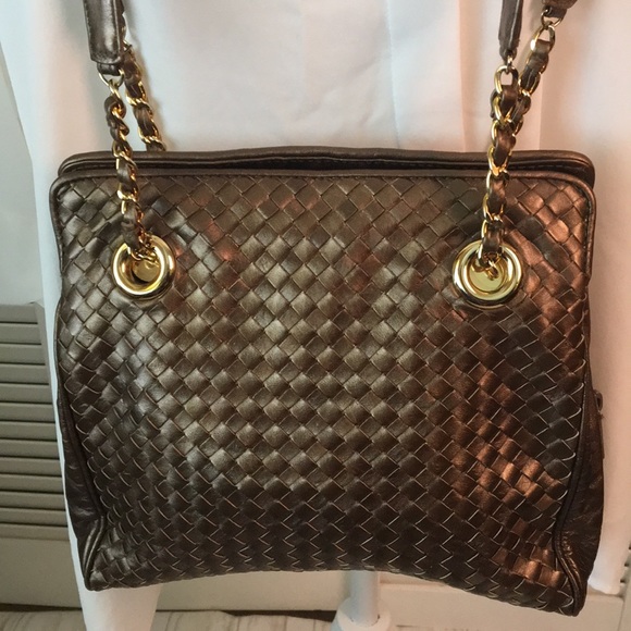 Ganson (Vintage) Bags Vintage Ganson Purse Dark Gold Women